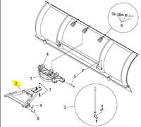 SNOW-113 | SNOW-113  Meyer ST Series A Frame EZ Custom Conventional Mount 11x38x23.5 Diagram.JPG