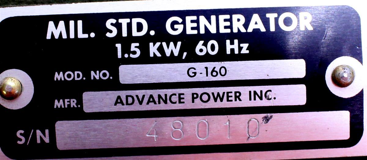 MSE-232 | MSE-232  Generator Stator Military Standard Engine 2A016 1.5 KW (11).JPG