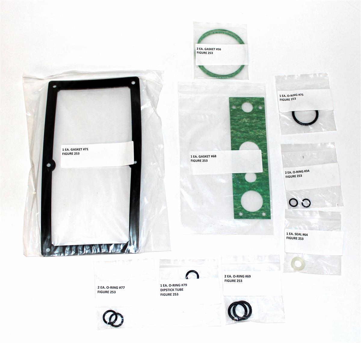 FM-580 | FM-580 Air Hydraulic Pump rebuild Pump Unit Seal Kit (1).JPG