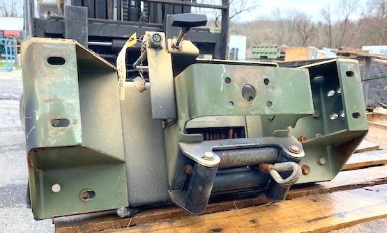 HM-3779 | 9000 lb.   24 V Warn electric winch with brackets and bumper 2.jpg