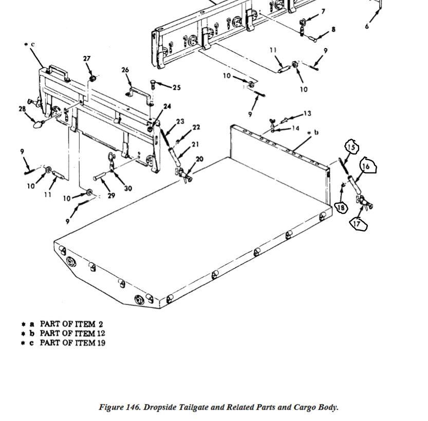 COM-5287 | COM-5287  Dropside Tailgate Handle Chain Assembly.JPG