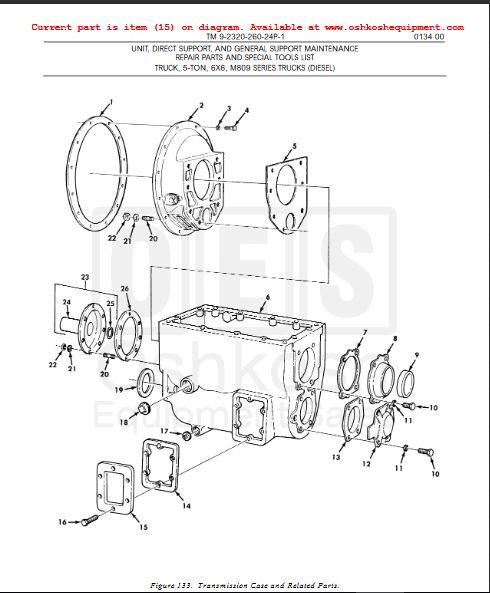 COM-5309 | COM-5309  M809 Series Spicer Transmission PTO Access Cover(101).JPG