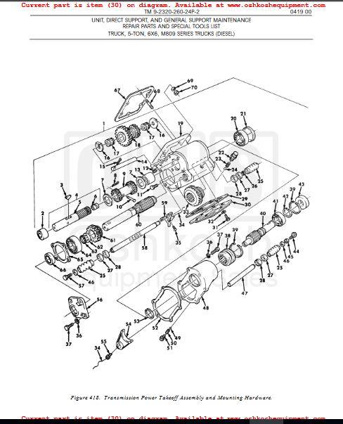 COM-5309 | COM-5309  M809 Series Spicer Transmission PTO Access Cover(103).JPG