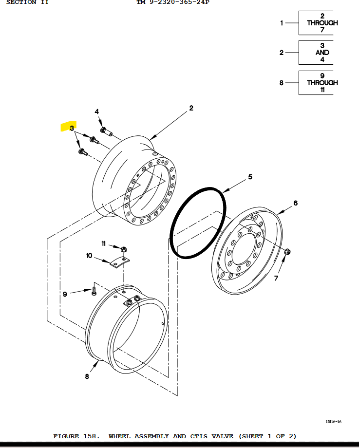 FM-568 | FM-568  2 Piece Lock Ring Eccentric Head Wheel Stud FMTV LMTV DIA 1.png