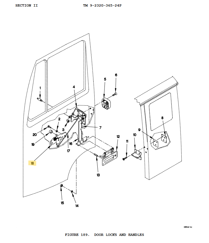 FM-610 | FM-610 Release Actuator Lever Door Mechanical Passenger Right Ha (1).png