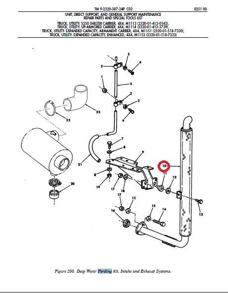 HM-1112 | HM-1112  HMMWV High Water Fording Exhaust Pipe (15).JPG