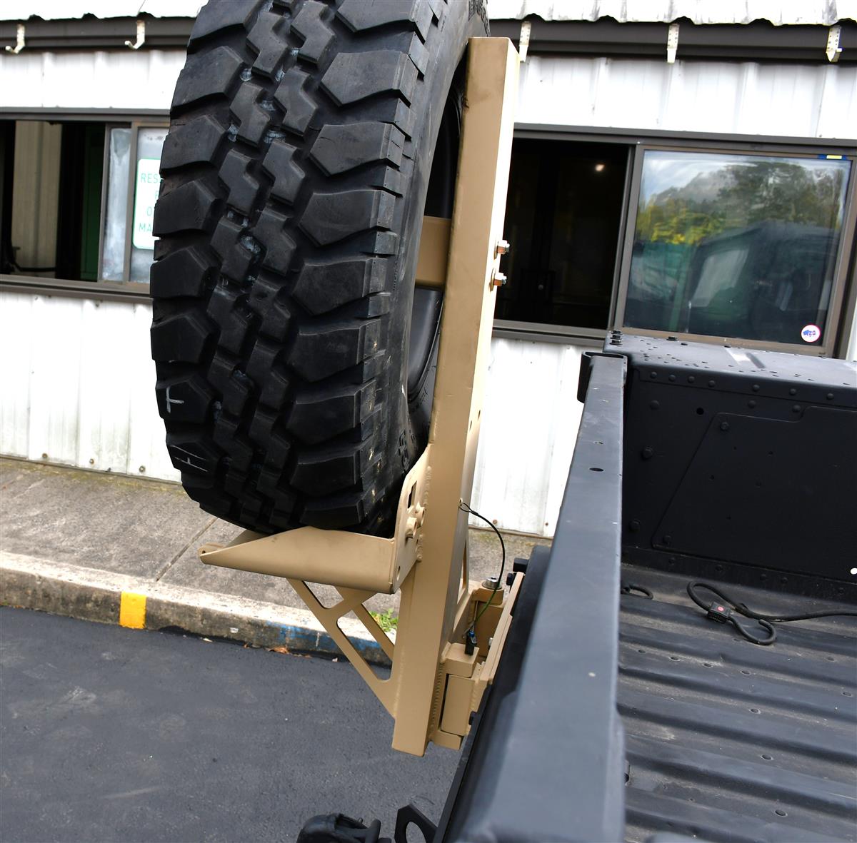 HM-3805 | HM-3805 Tire Carrier Custom Build With Hardware Included HMMWV (1).JPG