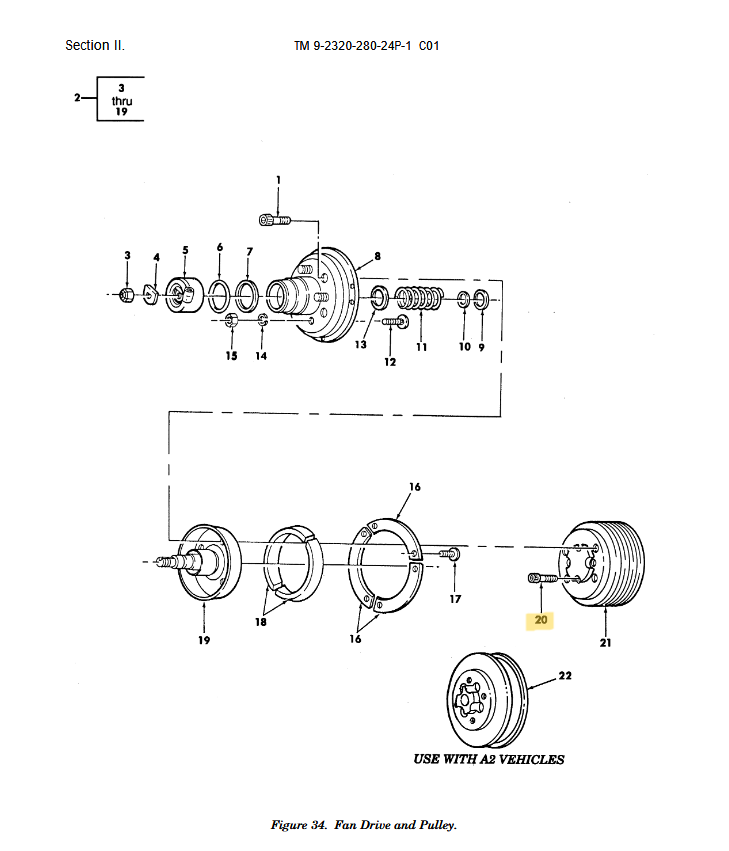 HM-3810 | HM-3810 Screw Socket Head Cap For Fan Drive And Pulley HMMWV (1).png