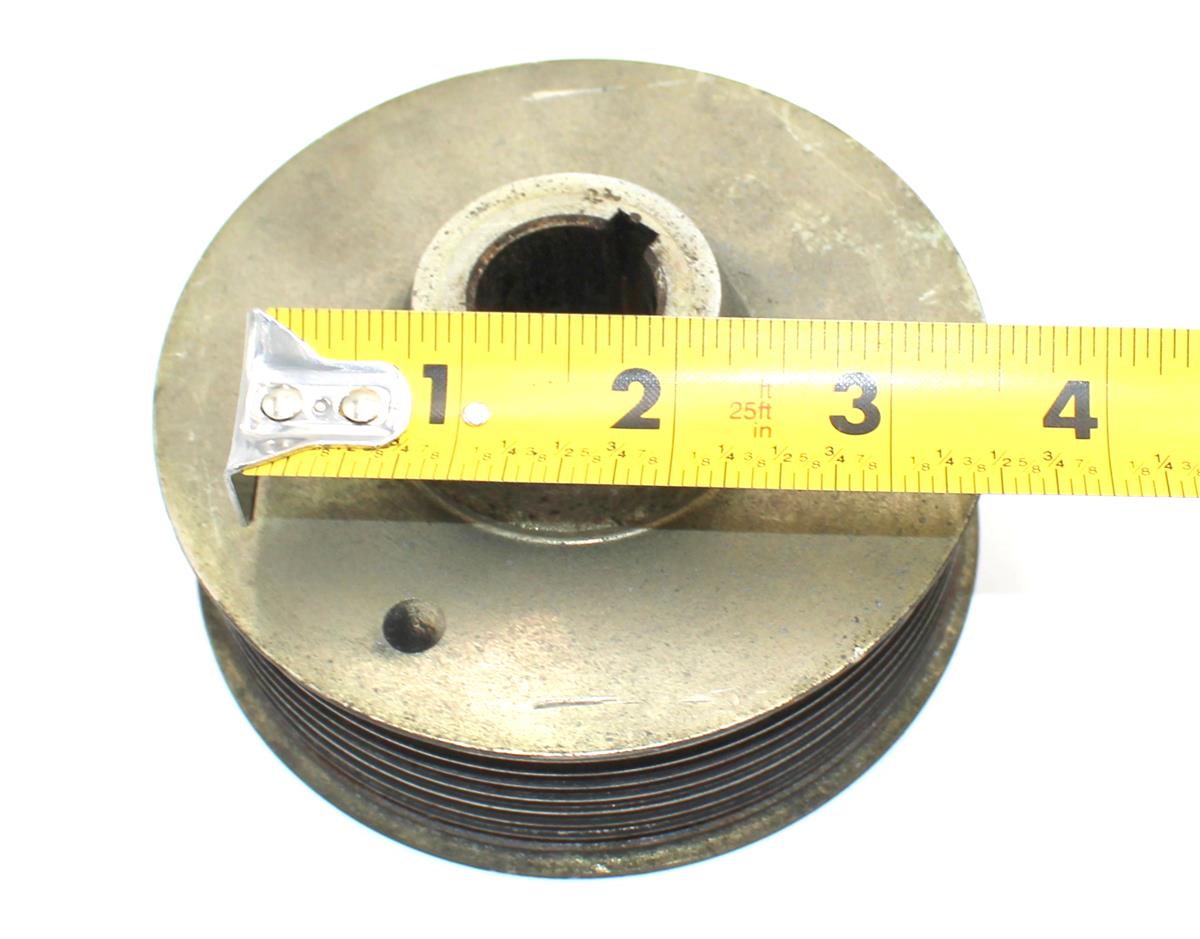 HM-382 | HM-382  8 Groove Flat Belt Pulley for 200 Amp Alternator HMMWV Update (5).JPG