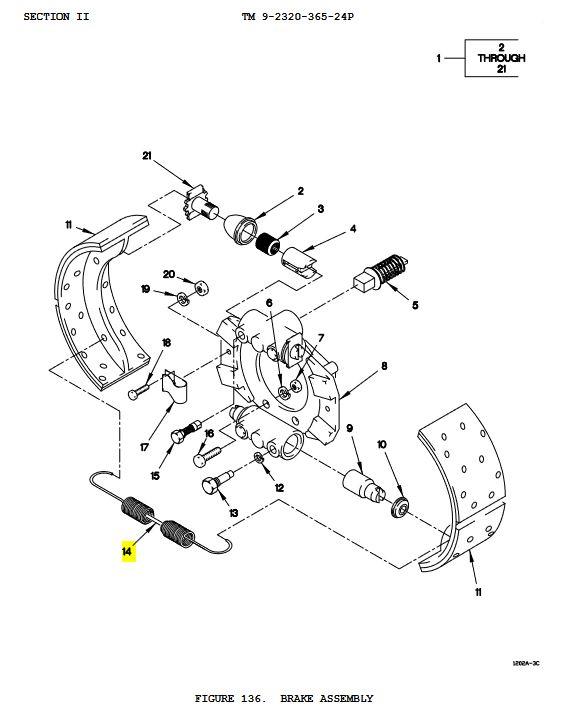 M9-1808 | M9-1808  Front Brake Shoe Return Spring M9 Series Dia1.JPG