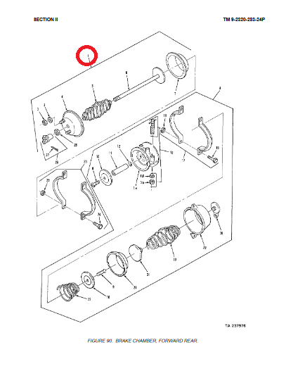 M9-6207 | M9-6207  Type 30 Tandem Sealed Spring BrakeService Brake Chamber (7).png