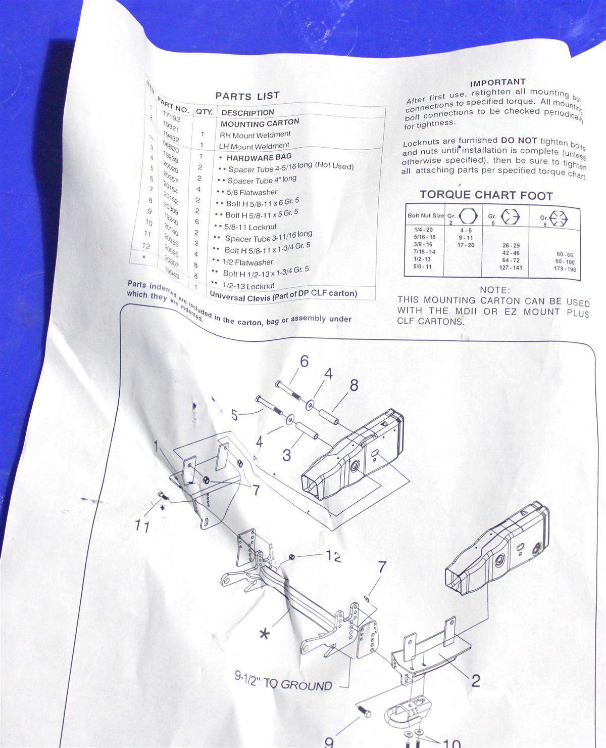 SNOW-087 | SNOW-087 Meyer Mounting Carton Ford F150 Kit Meyer Snow Plow  (3).JPG