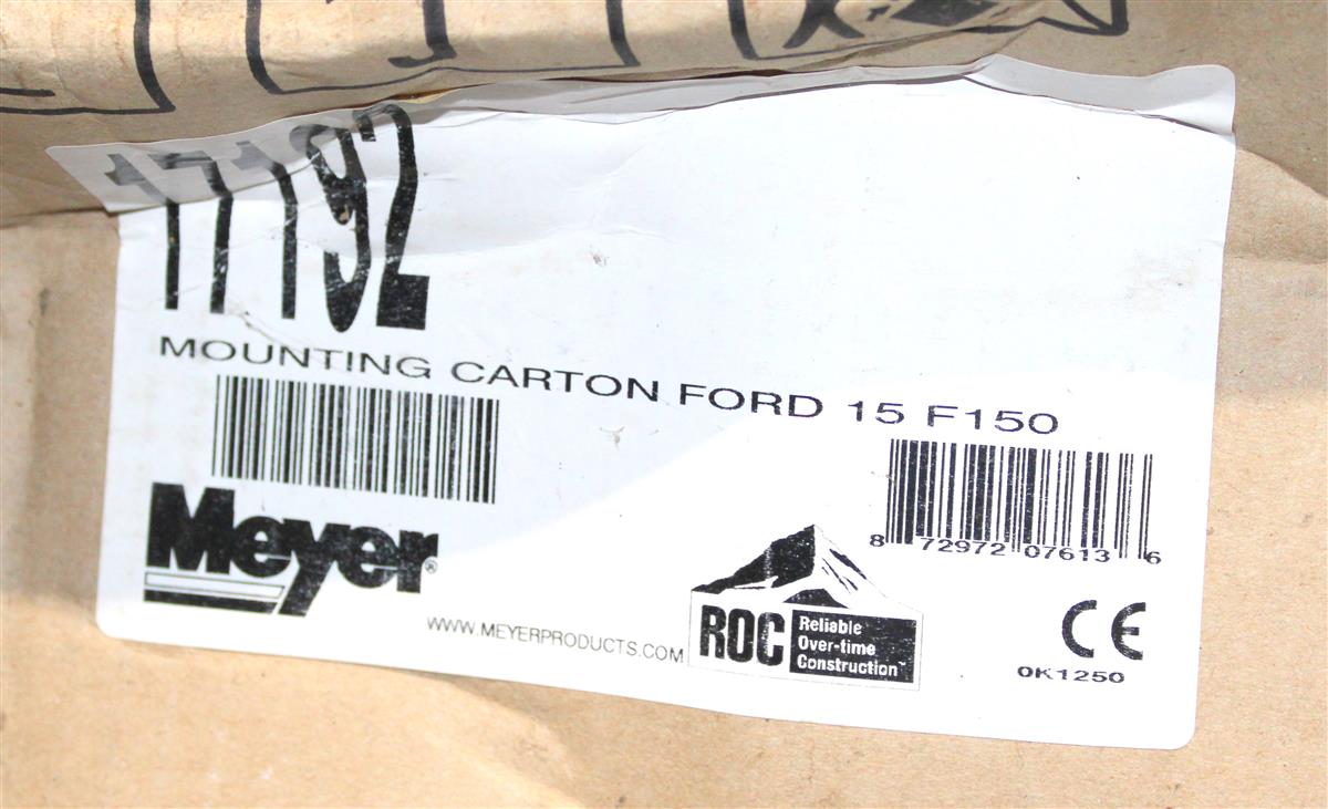 SNOW-087 | SNOW-087 Meyer Mounting Carton Ford F150 Kit Meyer Snow Plow  (5).JPG