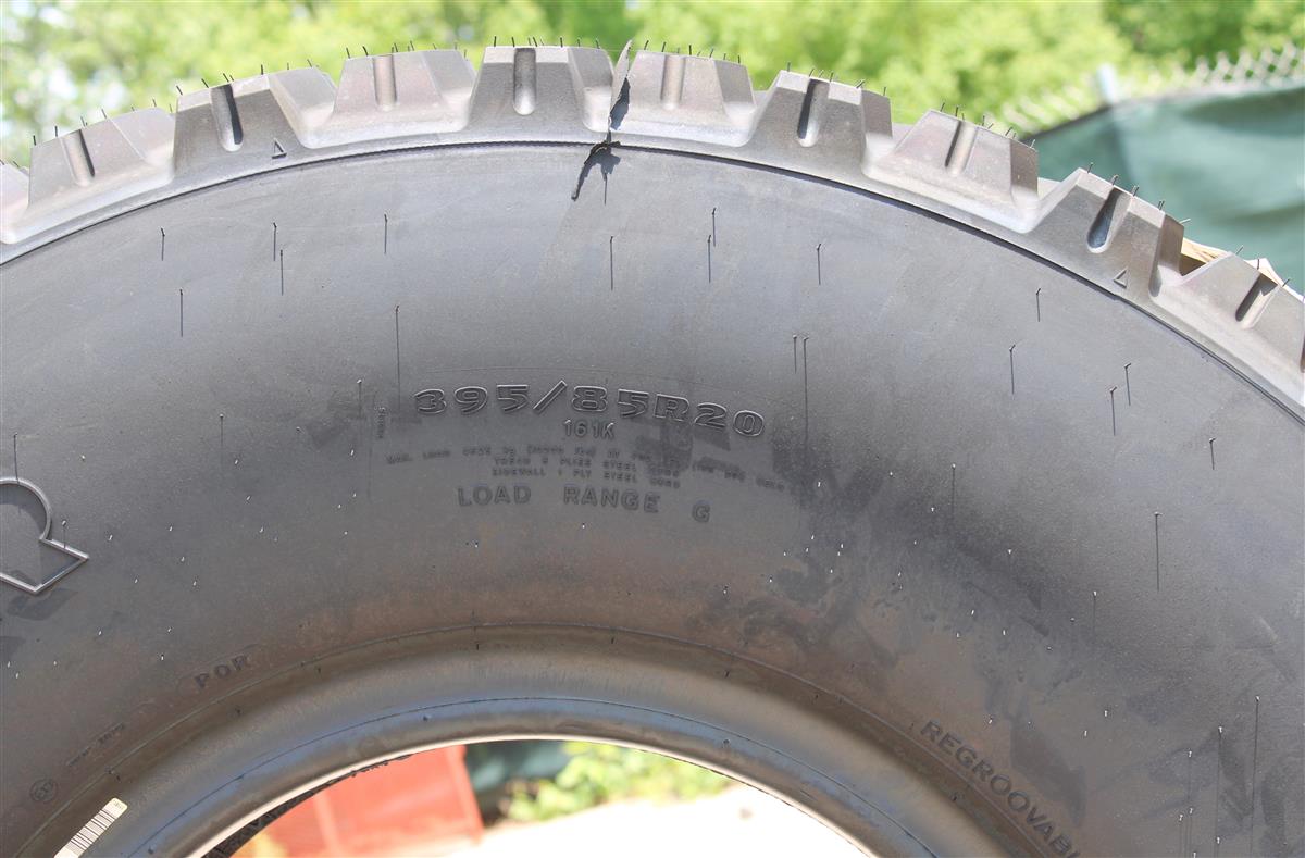 TI-124 | TI-124 Goodyear MVT MVT 39585R20 Radial Tire 100% Tread  (11).JPG