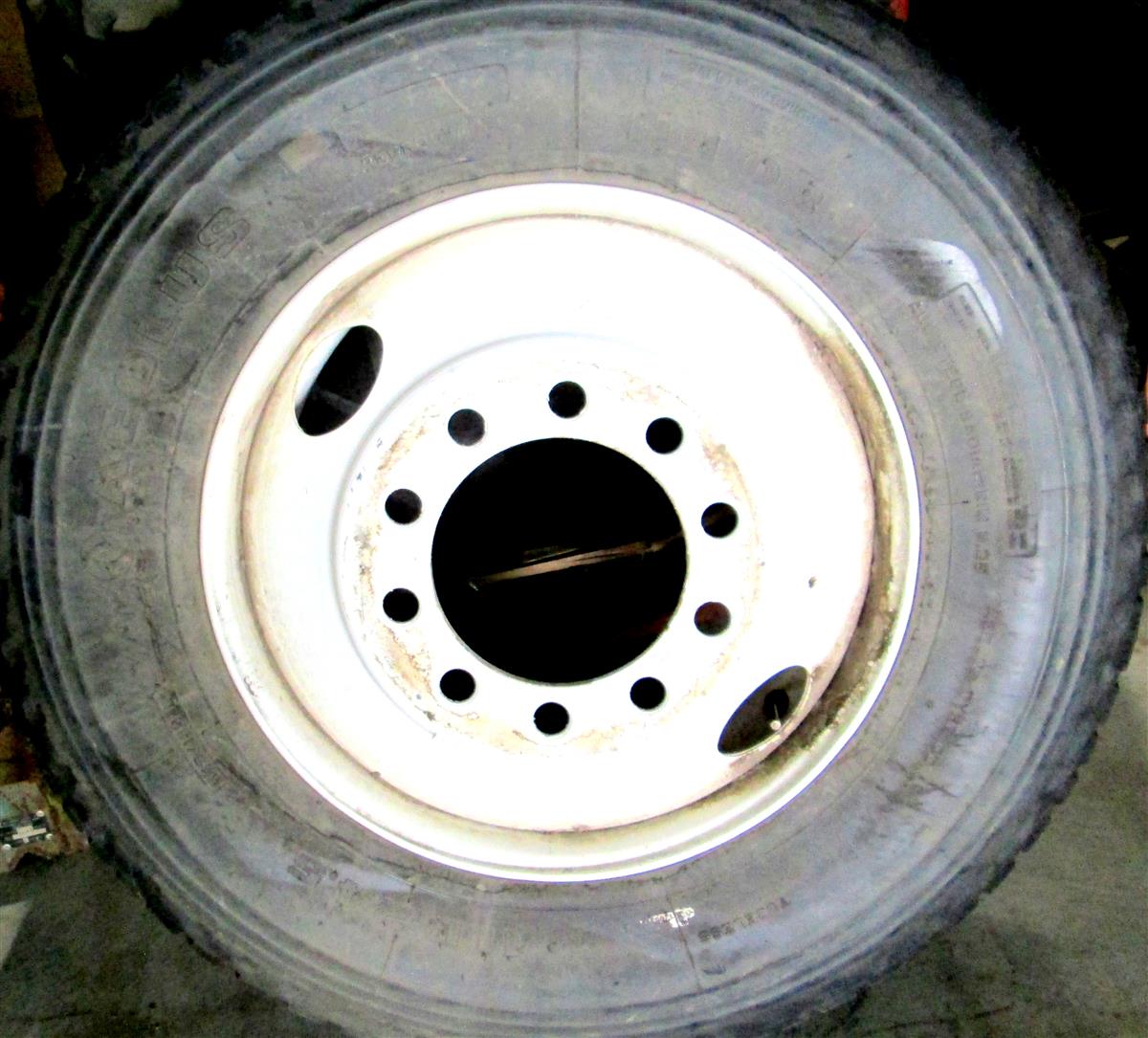 TI-1823 | TI-1823  Aeolus Semi-Truck Controlled Performance Tires 11R245 With Rim (2).JPG