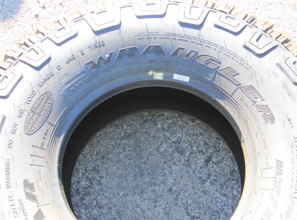 TI-1830 | TI-1830 Goodyear Wrangler MTR 37x12.50R16.5LT Tire 100% Tread (3).JPG