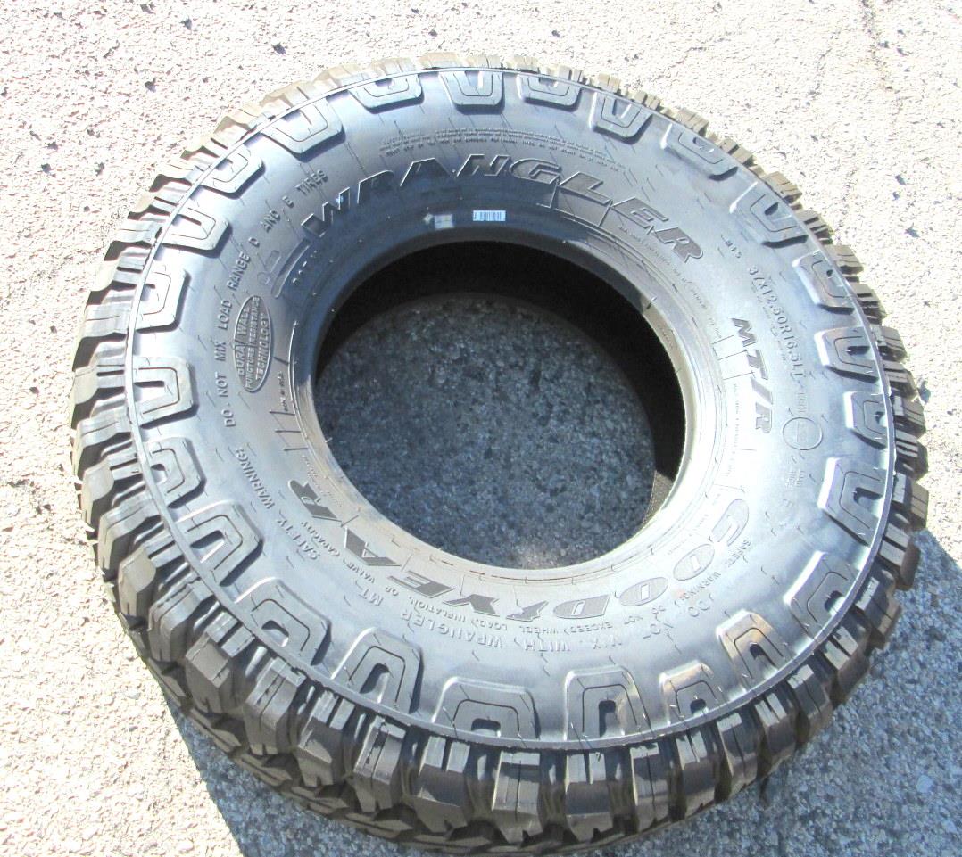 TI-1830 | TI-1830 Goodyear Wrangler MTR 37x12.50R16.5LT Tire 100% Tread (5).JPG