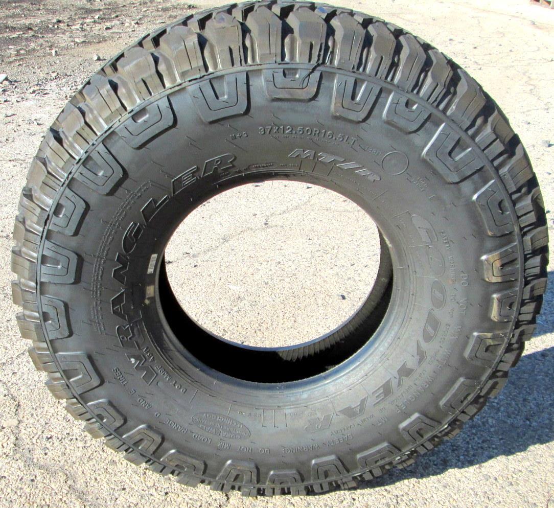 TI-1830 | TI-1830 Goodyear Wrangler MTR 37x12.50R16.5LT Tire 100% Tread (8).JPG