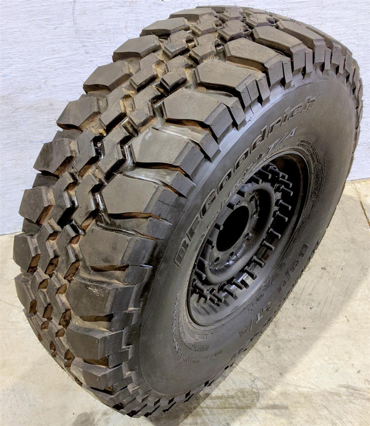 TI-1833 | TI-1833 BF Goodrich Baja TA 37X12.50R16.5LT Tire Mounted on 24 Bolt Rim 100 Tread HMMWV (18).jpg