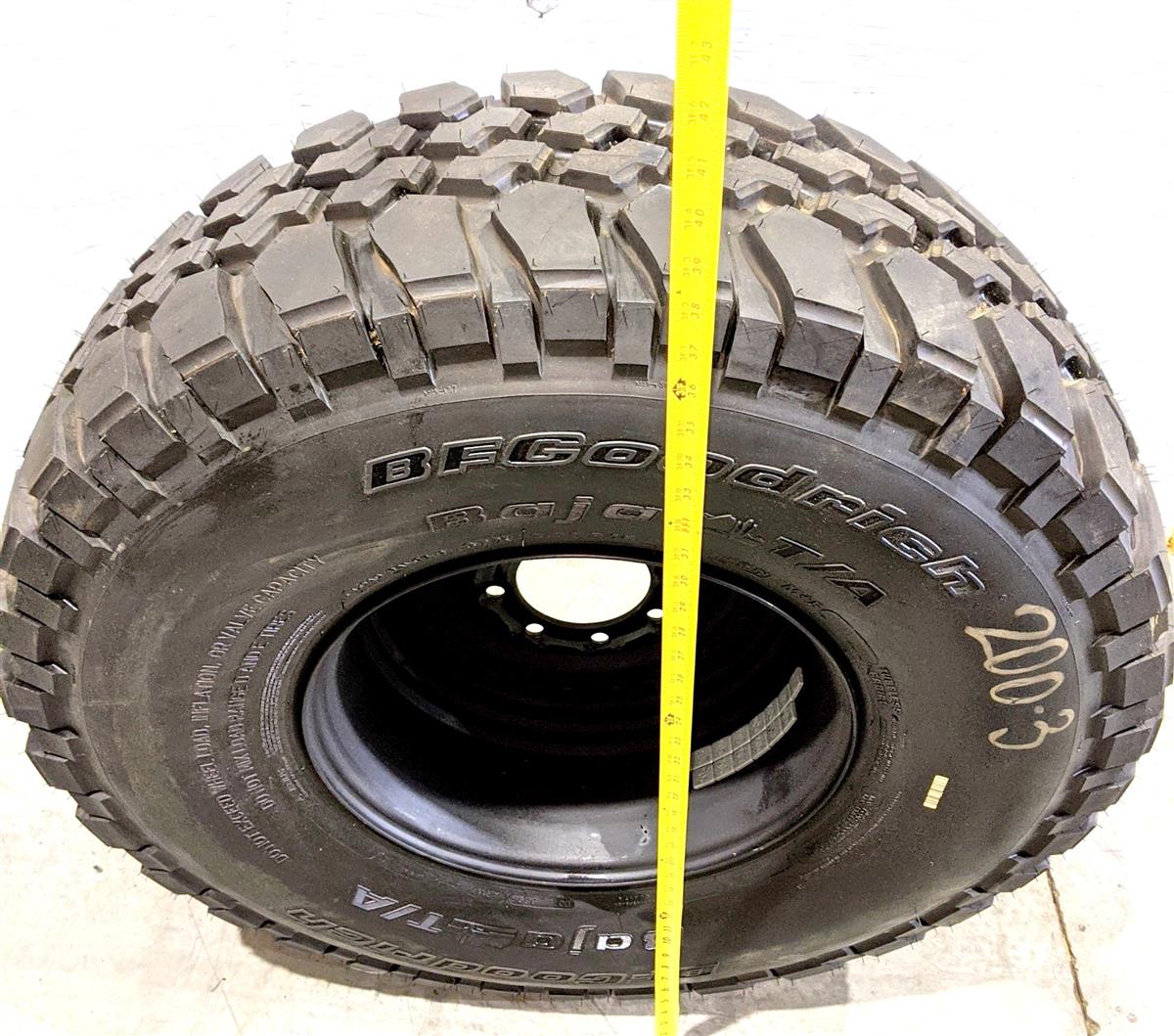 TI-1833 | TI-1833 BF Goodrich Baja TA 37X12.50R16.5LT Tire Mounted on 24 Bolt Rim 100 Tread HMMWV (29).jpg