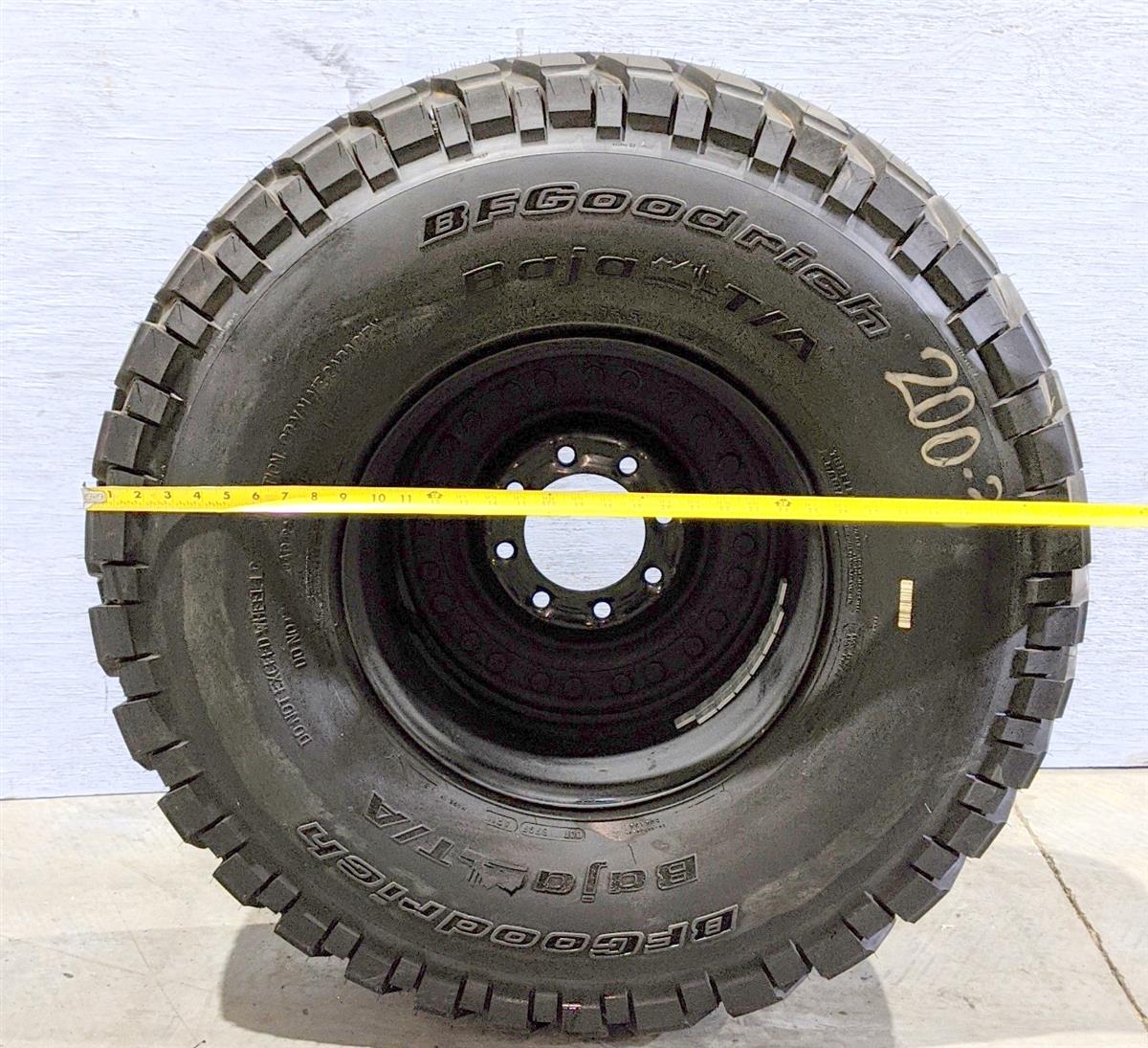 TI-1833 | TI-1833 BF Goodrich Baja TA 37X12.50R16.5LT Tire Mounted on 24 Bolt Rim 100 Tread HMMWV (32).jpg