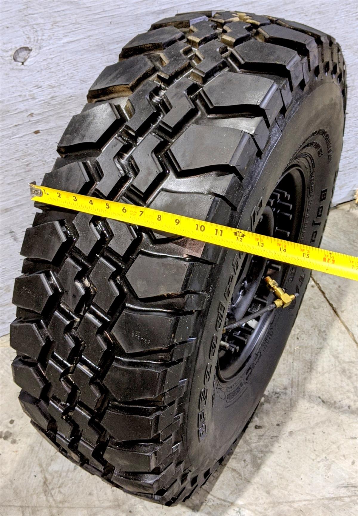 TI-1834 | TI-1834 BF Goodrich Baja TA 37X12.50R16.5LT Tire Mounted on 24 Bolt Rim with CTIS - 100 Tread HMMWV (10).jpg