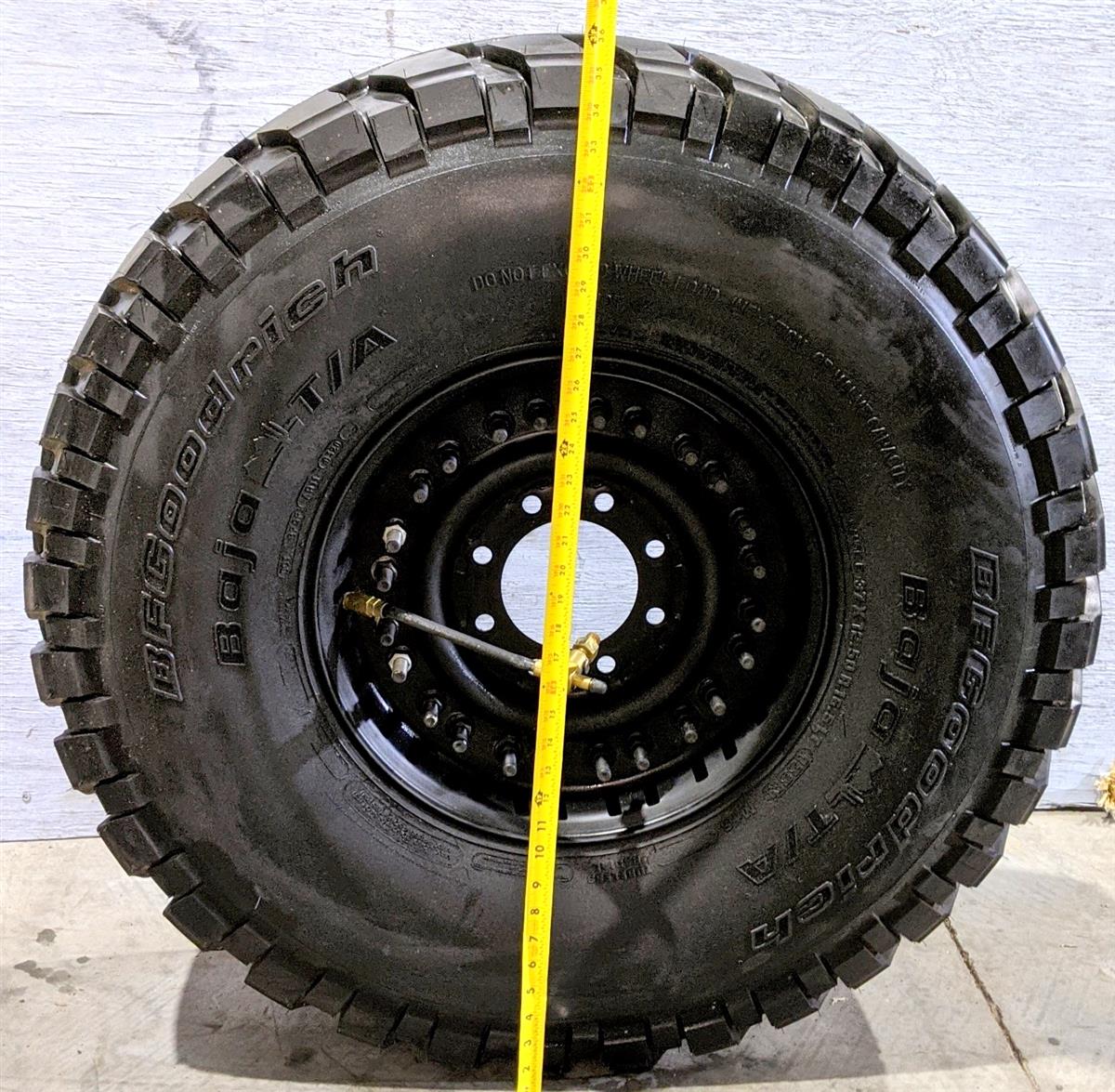 TI-1834 | TI-1834 BF Goodrich Baja TA 37X12.50R16.5LT Tire Mounted on 24 Bolt Rim with CTIS - 100 Tread HMMWV (15).jpg