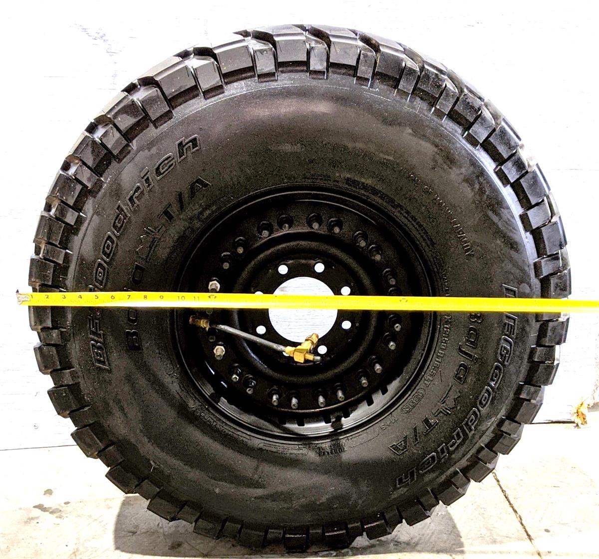 TI-1834 | TI-1834 BF Goodrich Baja TA 37X12.50R16.5LT Tire Mounted on 24 Bolt Rim with CTIS - 100 Tread HMMWV (16).jpg