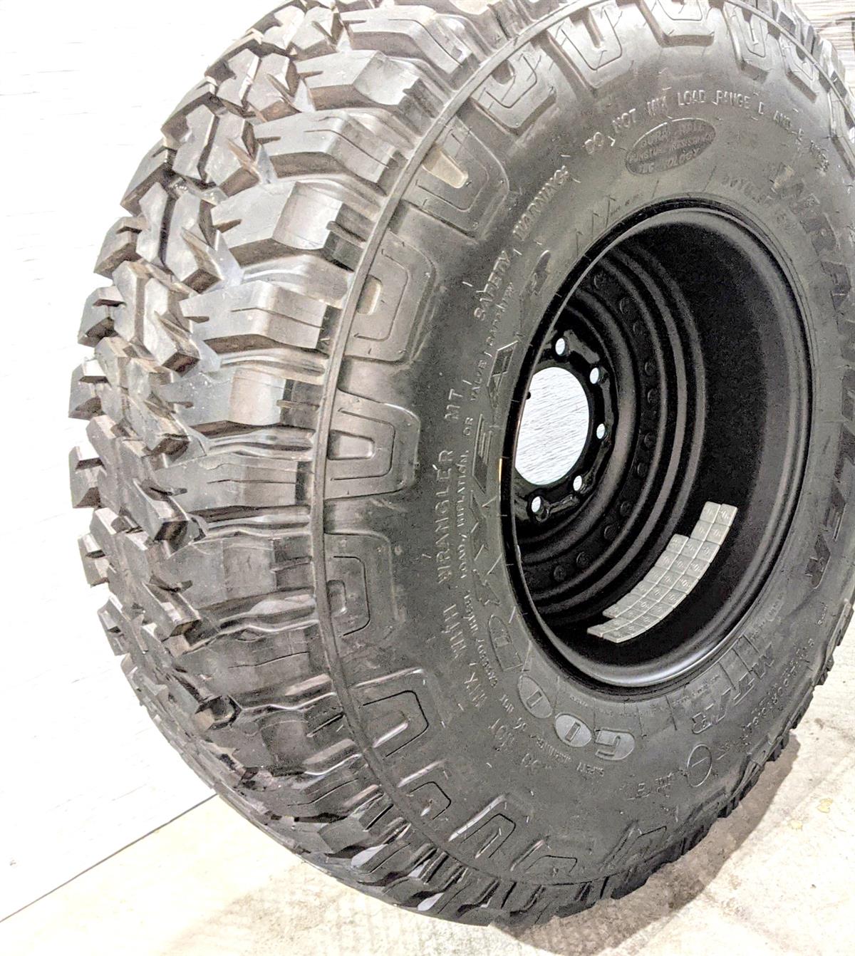 TI-1835 | TI-1835 Goodyear Wrangler MTR 37x12.50R16.5LT Tire Mounted on 24 Bolt Rim with CTIS - 100 Tread H (4).jpg