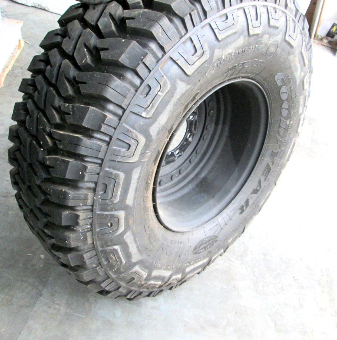 TI-1835 | TI-1835 Goodyear Wrangler MTR 37x12.50R16.5LT with Rim CTIS 100 Tread (12).JPG