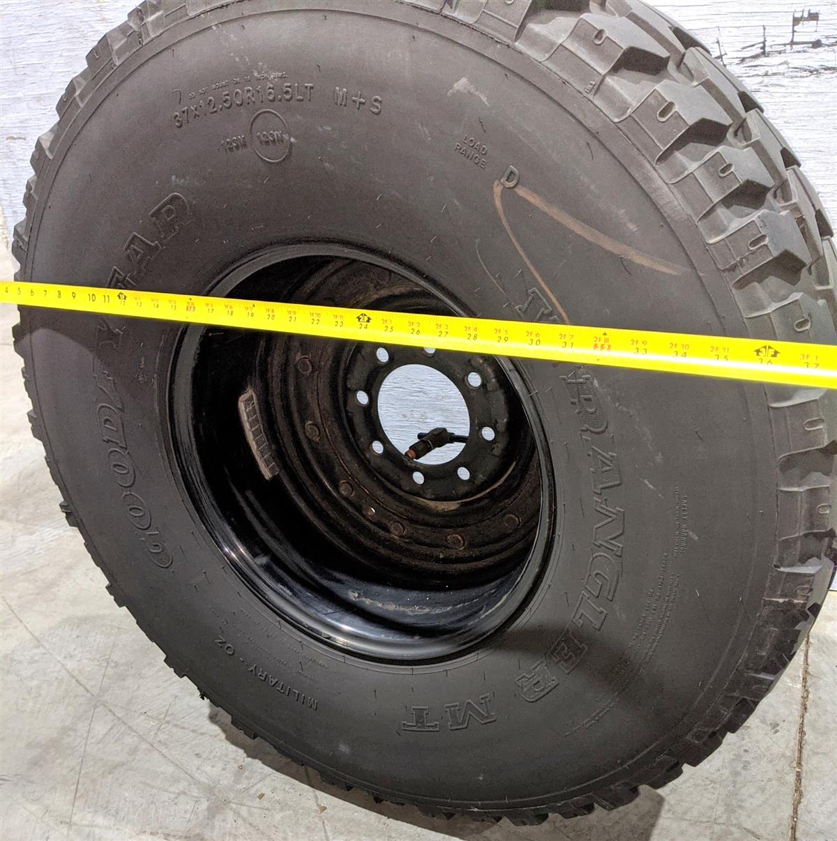 TI-1838  | TI-1838 Goodyear Wrangler MT 37x12.50x16.5LT CTIS Tire with 12 Bolt Rim 80 Tre (32).jpg