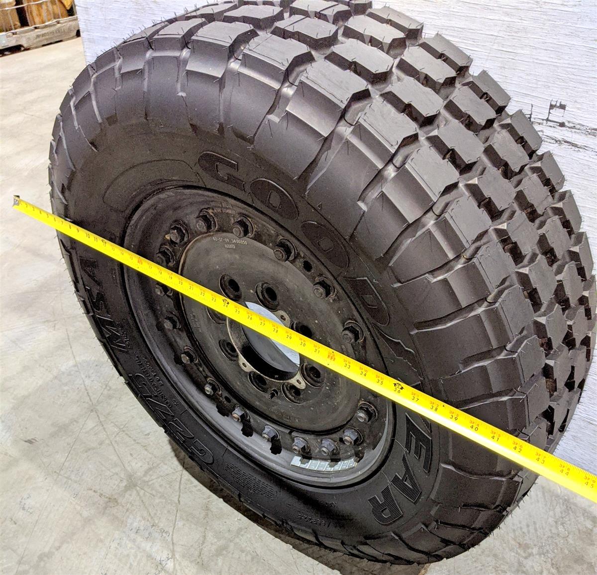 TI-1839 | TI-1839 Goodyear G275 MSA 33565R22.5 with Unimount 18 Bolt Rim 100 Tread Tire (18).jpg