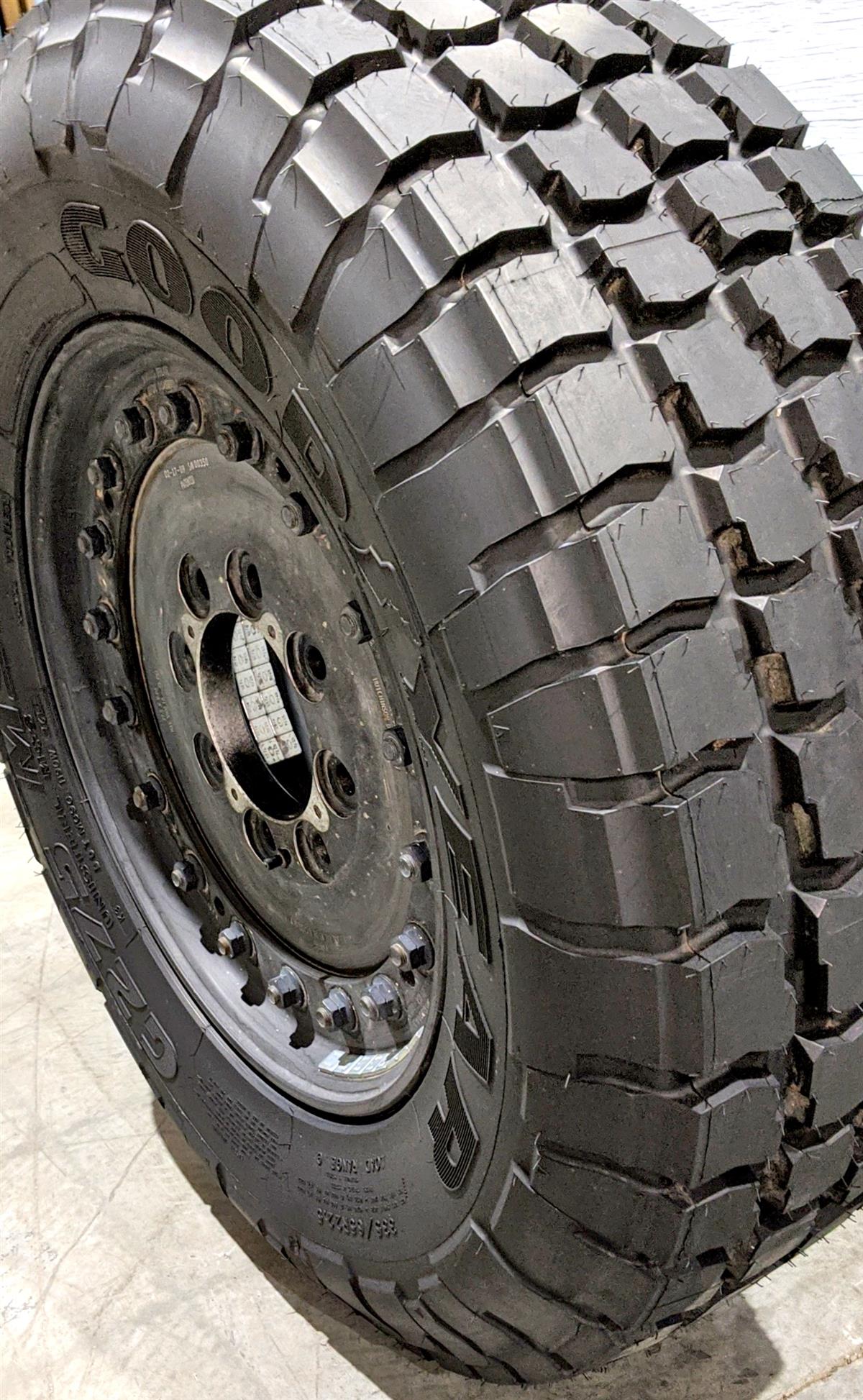 TI-1839 | TI-1839 Goodyear G275 MSA 33565R22.5 with Unimount 18 Bolt Rim 100 Tread Tire (8).jpg