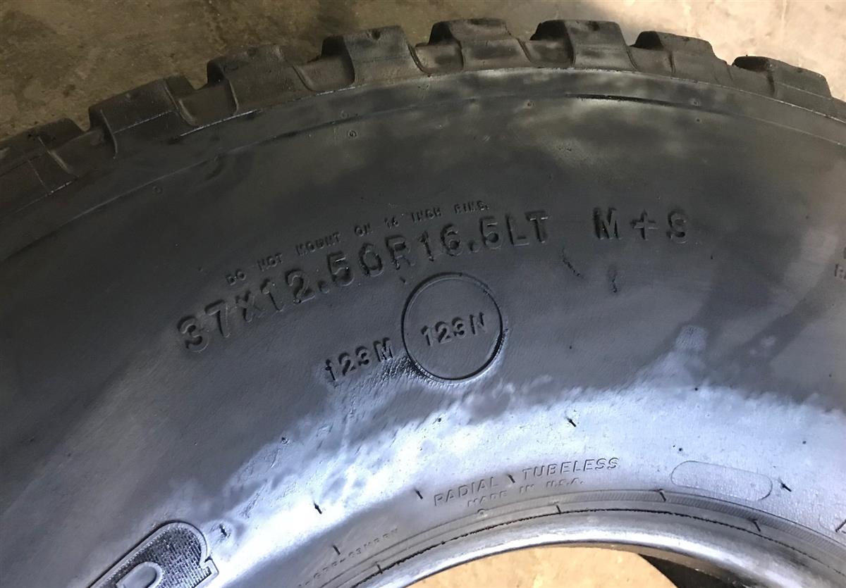 TI-190 | TI-190  Goodyear Wrangler MT MT 37x12.50x16.5LT Tire (USED) (12).jpg