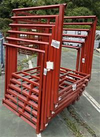 SP-405 | SP-405  Portable Stack Rack Nesting Pallet Stacker Rack Warehouse Red 2k Cap (4).jpg