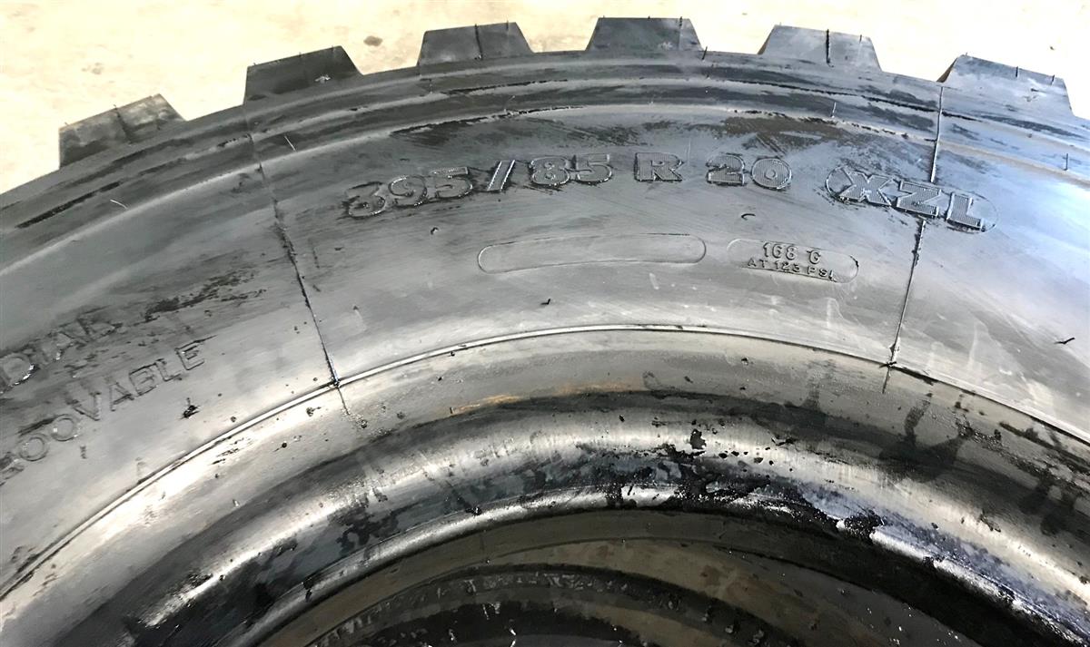 TI-100 | TI-100  Michelin XZL 39585R20 Super Single Radial Tire (NOS) (11).jpg