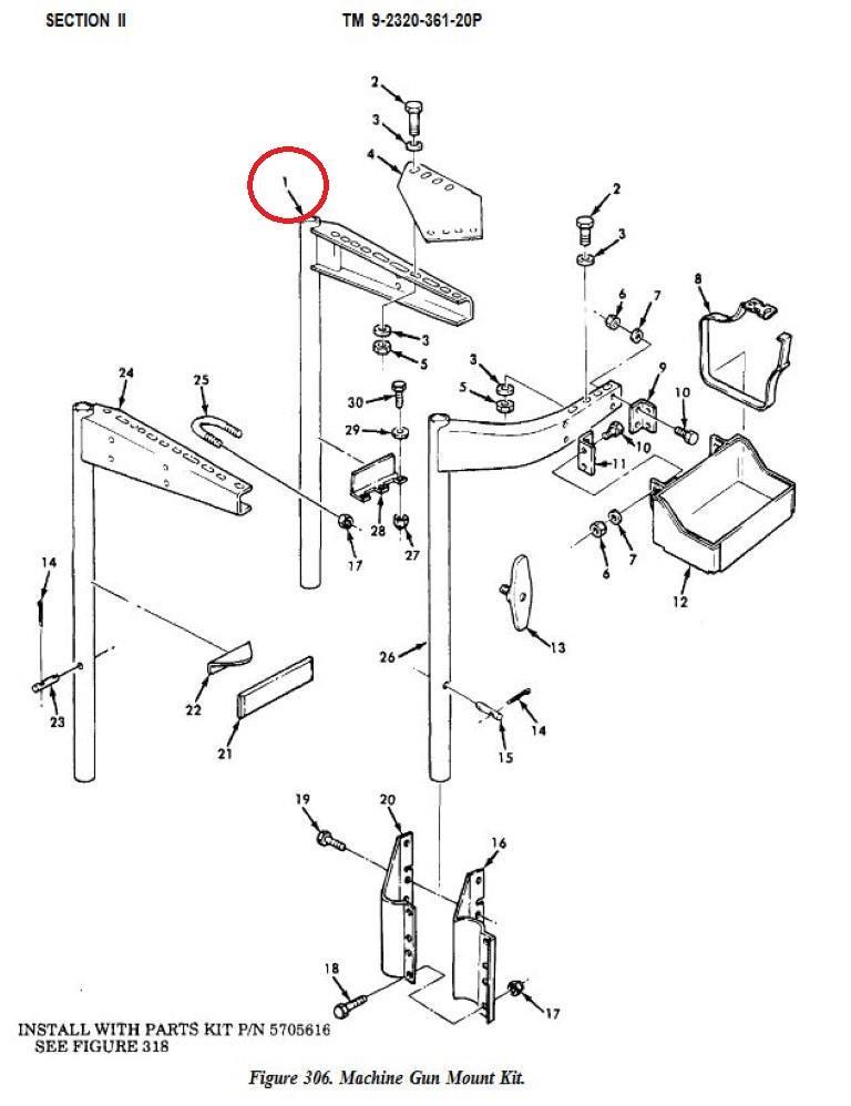 SP-2224 | cropped-SP-2222  M44 Series Gun Mount Kit (7).JPG