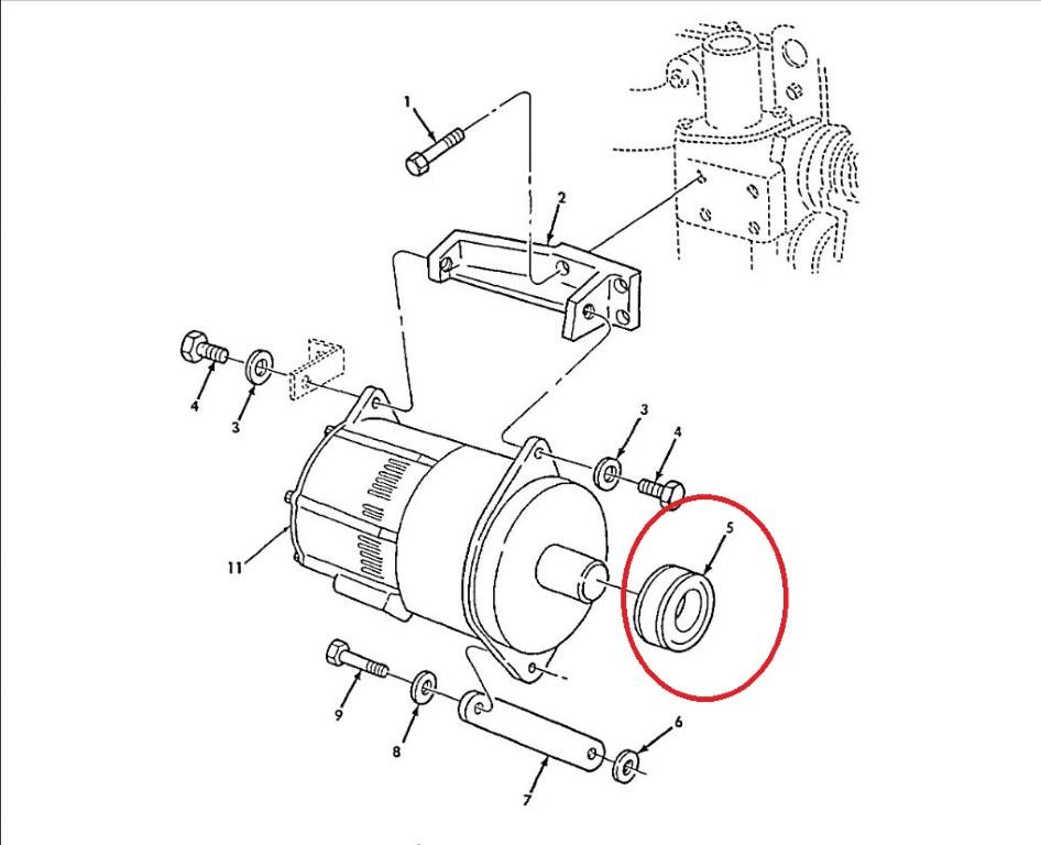 9M-1055 | 9m-1055 Alternator Pulley, Groove (11).JPG