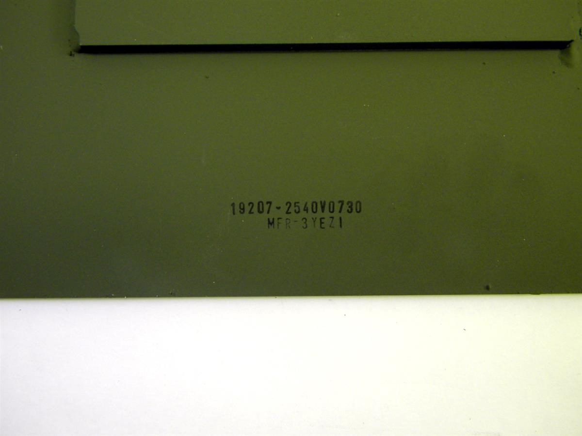 HEM-177 | 2540-01-165-5987 Jack Base Plate for HET M1070 and HEMTT M977, M978, M983, M984, M984A1, M985. NOS  (7).JPG